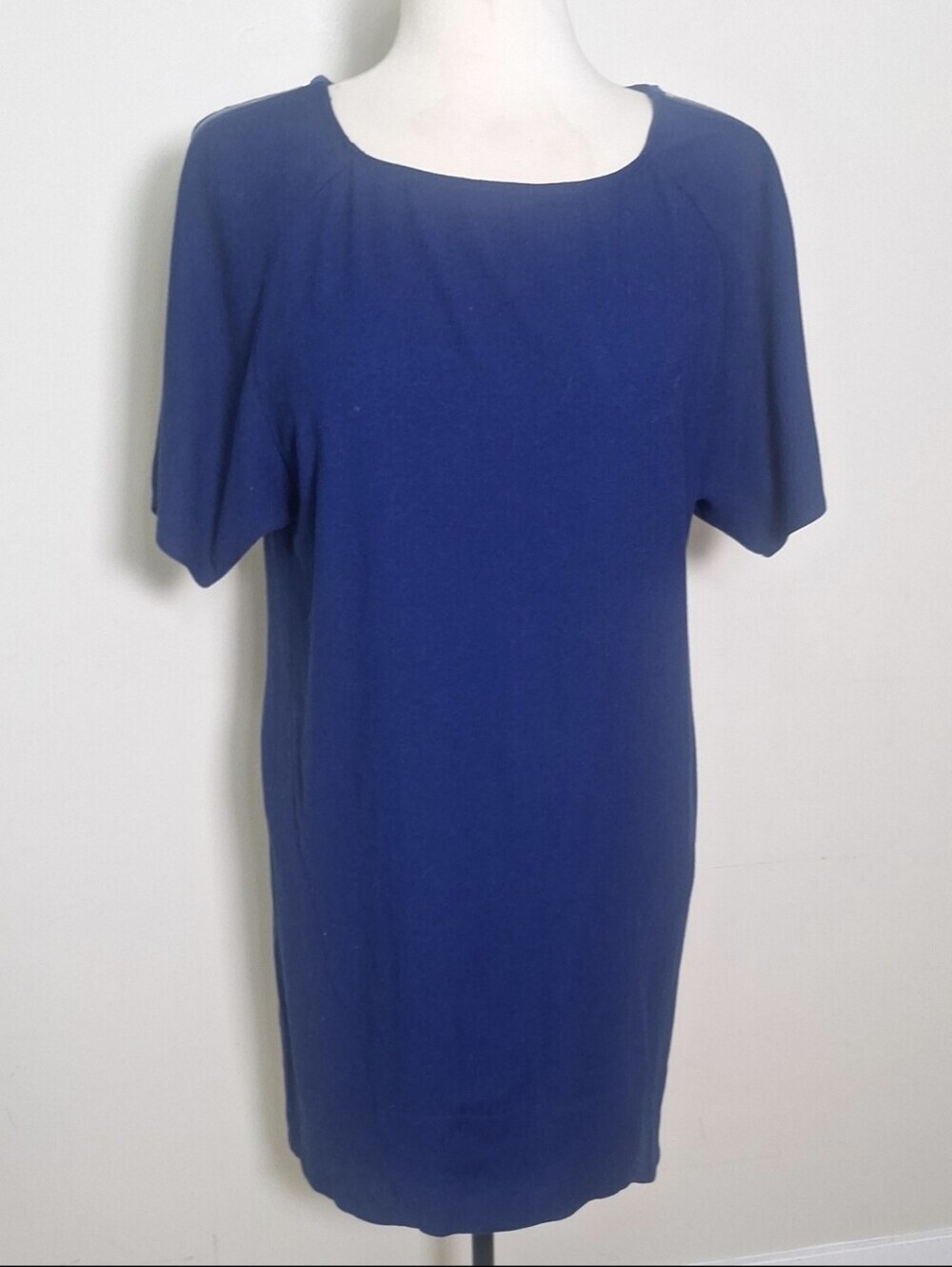 Love Moschino Wool Blend Zip Detail Slip Day Dress Size 4